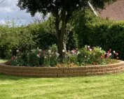 Corner Farm Bay Tree & Flower Bed