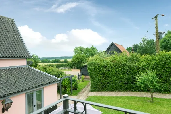 Corner Farm Orpington Room Juliet Balcony View